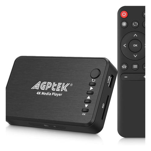 Agptek multimedia player - agptek, 4k
