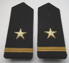 Schulterklappen Hemd Marine