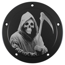 Harley Softail Deluxe   ←2017 → Derby-Cover / Motordeckel → Reaper