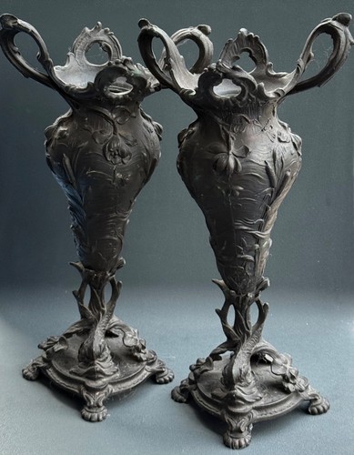 Zinkguss metallguss vasen - 2, x