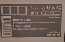 Jung CD583W 3-fach Rahmen