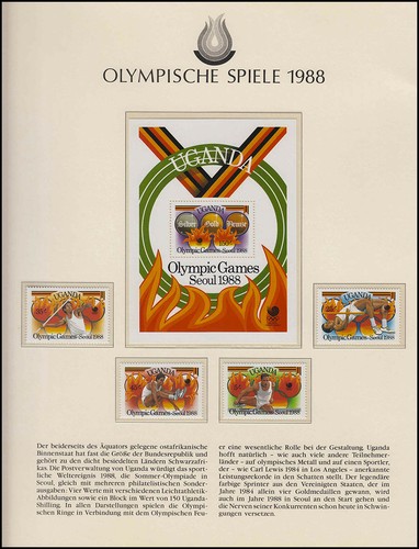 Olympia 1988 seoul uganda - olympia,