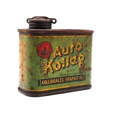 Auto Kollag Alte Blechdose Öldose Vintage Rarität Retro Selten