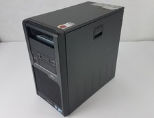 Fujitsu Celsius W280 Micro BTX PC Tower Gehäuse Workstation schwarz 2x 5.25" TOP