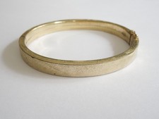 Vintage Armreif Vergoldet