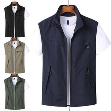 Dünne Weste Jacke Herren