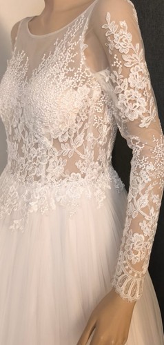 Brautkleid weiß 38 - brautkleid,