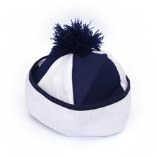 MATROSEN HUT # Karneval Party Deko Seemann Marine Kostüm Mütze JGA Bommelmütze