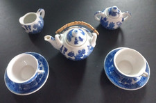 Puppengeschirr Porzellan 7 teilig