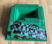 LEGO® 2552px5 3D Grundplatte Bauplatte 32x32 mit Rampe und Pit aus Set 6082