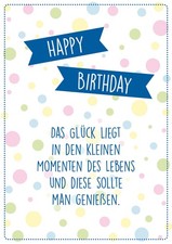 Geburtstag - A4 -