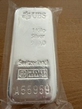 Silberbarren 1 Kg, 999er