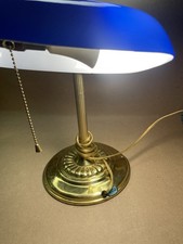 Brass Banker’s Desk Lamp