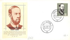 851222) Bund FDC Nr.252 Heinrich Hertz 