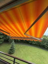 Markise, Halbkassette 300x250 cm inkl. Distanzkonsolen und Kurbel von WAREMA 