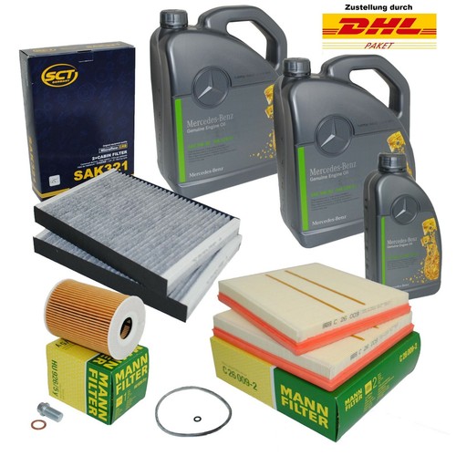 Filterpaket mercedes benz w221 - filterpaket,