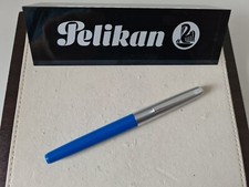 PELIKAN Pelikano Füllhalter Schulfüller blau Modell 4 "A" Rechtshänder 1973-1978