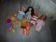 Konvolut bespielte Puppen und