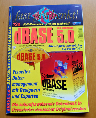 Dbase für windows mit - 5.0,