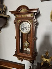 Seltene Lenzkirch Miniatur Wanduhr Uhr um 1878/79