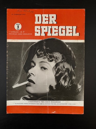 Der spiegel 1947 - spiegel, 15.02.1947
