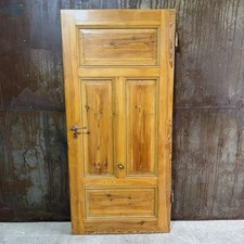 Tür / Zimmertür Gründerzeit mit Garnitur um 1900 / DIN. rechts H205 B96 S3