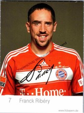 Photopostkarte Franck Ribéry
