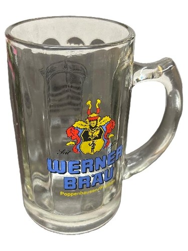Werner bräu bierkrug glas - bräu,