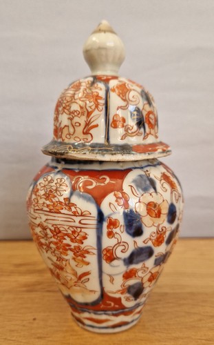 Japanische imari deckelvase - japanische,