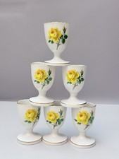 Meissen, 6x Eierbecher, Dekor