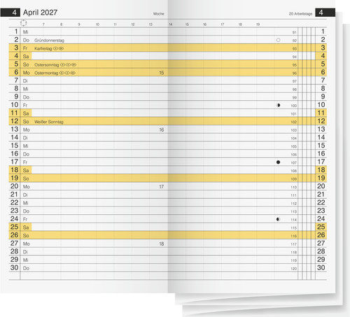 2027 rido idé ersatzkalender - rido,