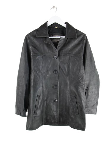 Vintage damen leder - damen, jacke