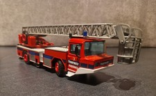 Schuco 3546 - MAGIRUS Deutz DLK 23-12 Feuerwehr Drehleiter - Feuerwehr Augsburg