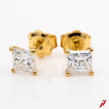 Ohrstecker Solitär 750/18K