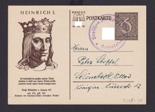 Viol. Stempel Hohensalza Preußen Deutsches Reich Drittes Reich Motiv