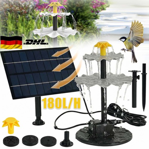 Solar springbrunnen teichpumpe - springbrunnen,