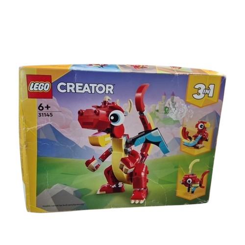 Lego creator 3in1 roter - creator, drache