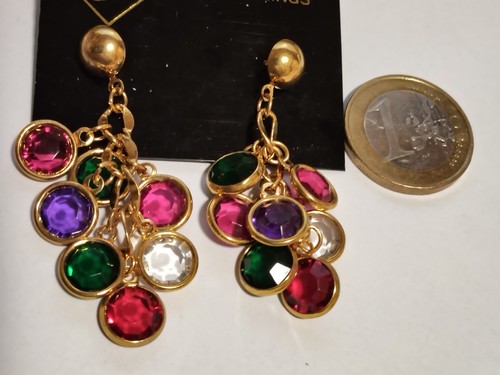 Ohrstecker goldfarben hänger - ohrstecker,