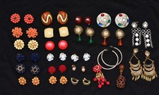 Konvolut alte Ohrclips 22 Paar