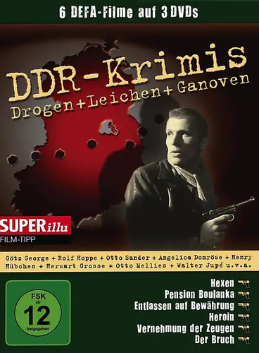Ddr krimis 6 defa filme - ddr,