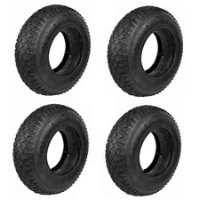 4x Reifen + Schlauch 4.80/4.00-8 Bollerwagen Gartenhänger Sackkarre Schubkarre