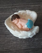 Baby Fondant Zuckerfigur Taufe Geburt Tortenaufleger Tortendekoration Kuchen 