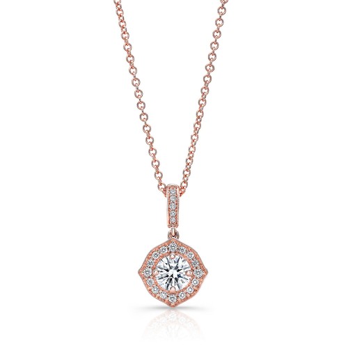 14k roségold diamant - roségold,