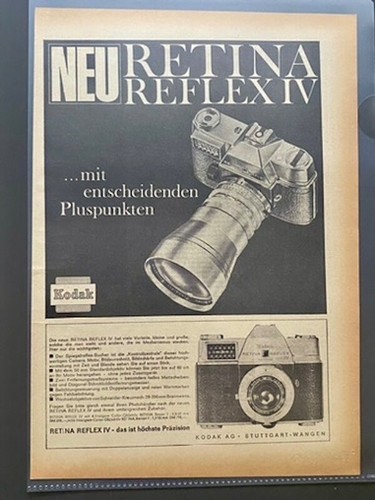 Kodak retina reflex - kodak,