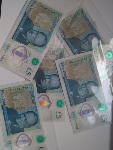 Bank england winston - of, 5x