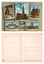Alte Postkarte - Brüssel