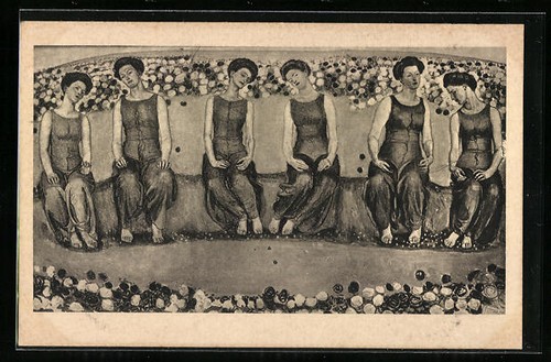 Künstler ferdinand hodler - künstler-ak,