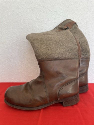 Original wehrmacht wachstiefel - wehrmacht,