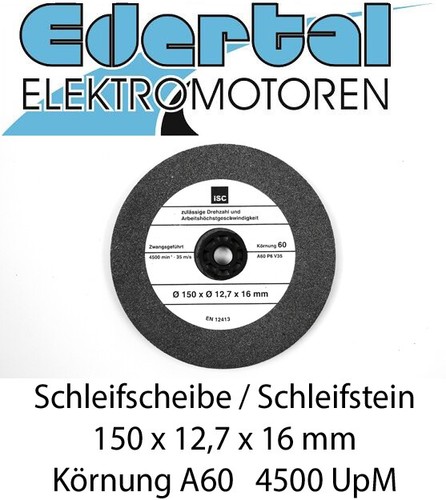 Schleifscheibe 150x16x12 7mm - schleifscheibe, 150x16x12,7mm