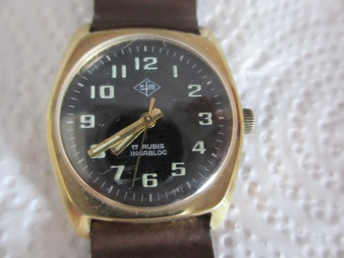Vintage herren armbanduhr - armbanduhr, kfm